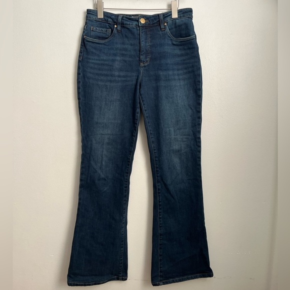 Kut from the Kloth Women's Ana High Rise Fab Ab Flare Jeans - Picture 2 of 13